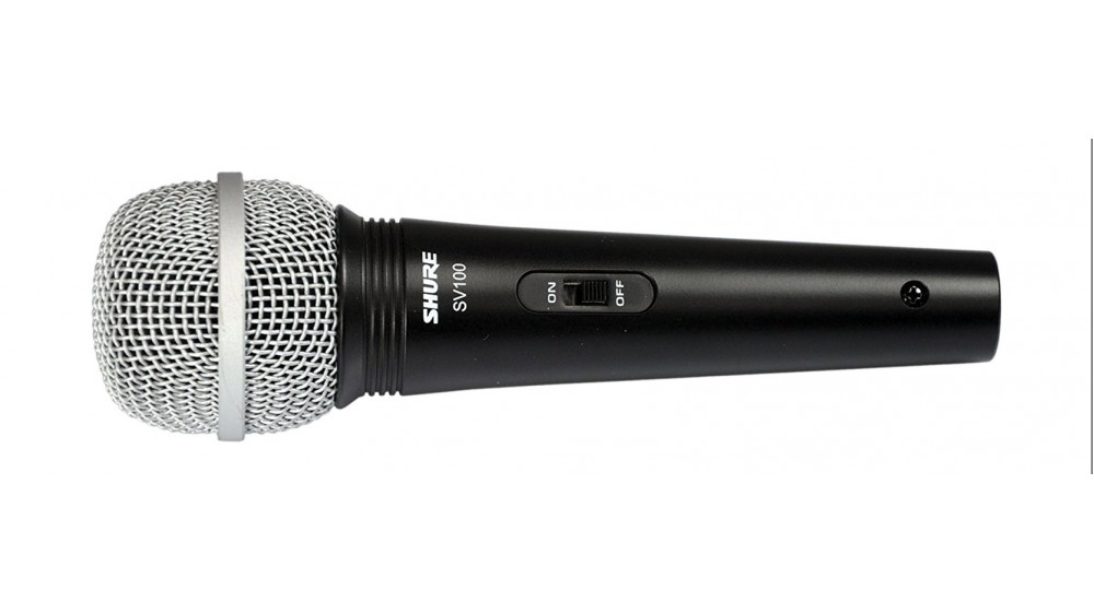  Микрофон вокальный SHURE SV100-A с проводом 4 метра